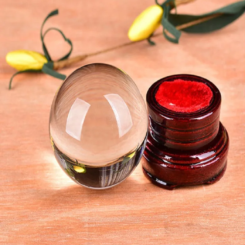 

1 Pcs 70/80mm Crystal Ball Fashion Beautiful Quartz FengShui Photography Glass Sphere for Home Decoration