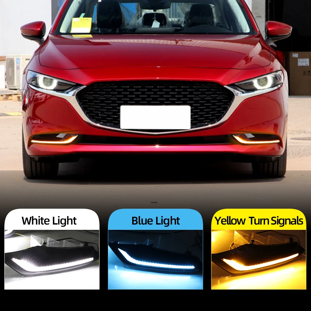 Автомобильная проблесковая 1 пара DRL светодиодный Вождение автомобиля