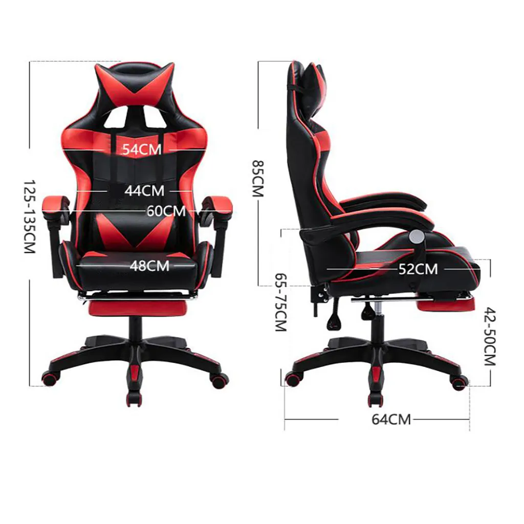 

Gaming Chair Racing 2020 Gaming Chair Racing Office Computer Game Chair Ergonomic Backrest and Seat Heigh Computer Chair #99