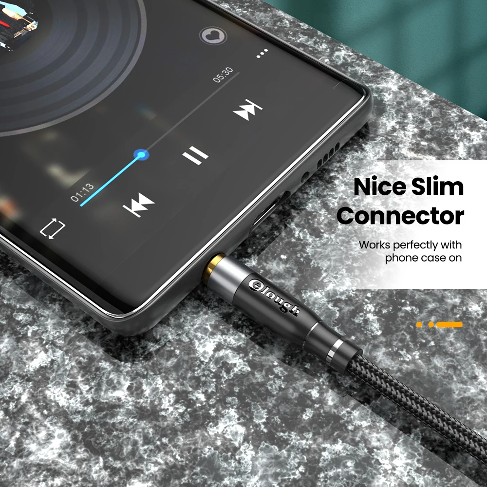 Elough 3.5mm Aux Cable Male to double Female Extension Headphone Splitter with Microphone Y AUX Adapter | Электроника