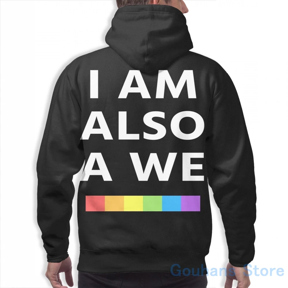 Женская Веселая Повседневная Толстовка с надписью I am a we (Sense8) | Мужская одежда