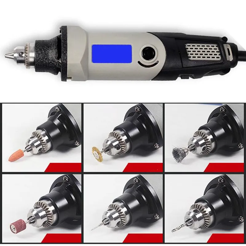 Электрическая дрель Dremel 220 В 400 Вт вращающийся инструмент электроинструмент для