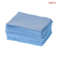 100 pcspack glasses cloth lens cleaner dust remover portable wipes non woven fabric phone computer screen accessories