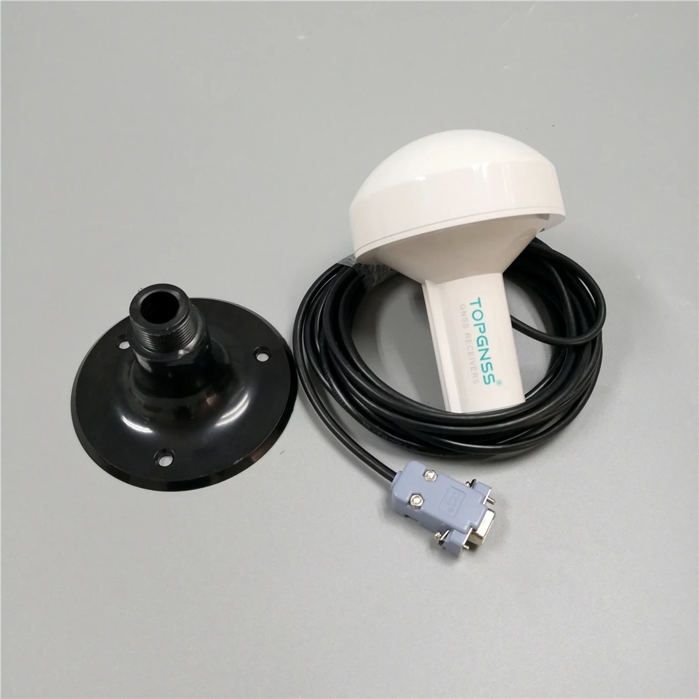 NMEA0183 9600 бод скорость 5 в DB9 Женский сельскохозяйственный GNSS приемник RS232 GPS антенна