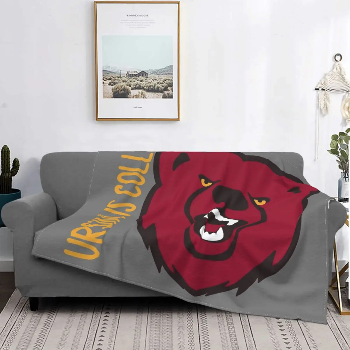 

Одеяло Ursinus в виде медведя, покрывало для кровати, клетчатый муслиновый чехол для дивана, кавайное одеяло, одеяло для ребенка