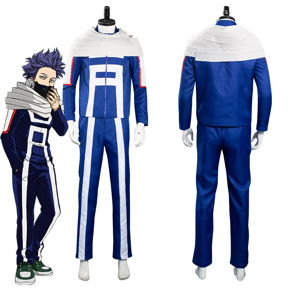 

My Hero Academia Cosplay Costume Hitoshi Shinso School Uniform Cosplay Halloween Carnival Suit
