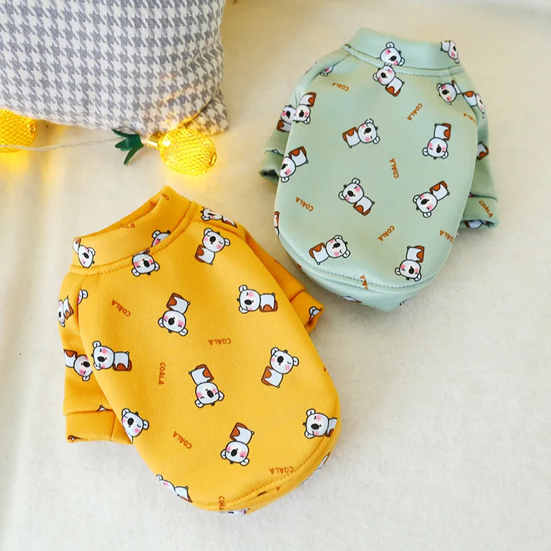 Одежда для милых собак одежда маленьких Shih Tzu Йоркширские толстовки толстовка