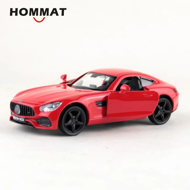 HOMMAT масштаб 1:36 AMG GTS спортивная модель автомобиля игрушка из сплава металла литая