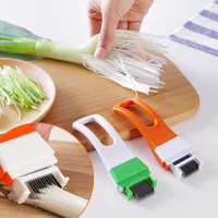 multi purposed scallion cutter onion vegetable cutter slicer creative kitchen shred tool slice cutlery cooking tools cocina