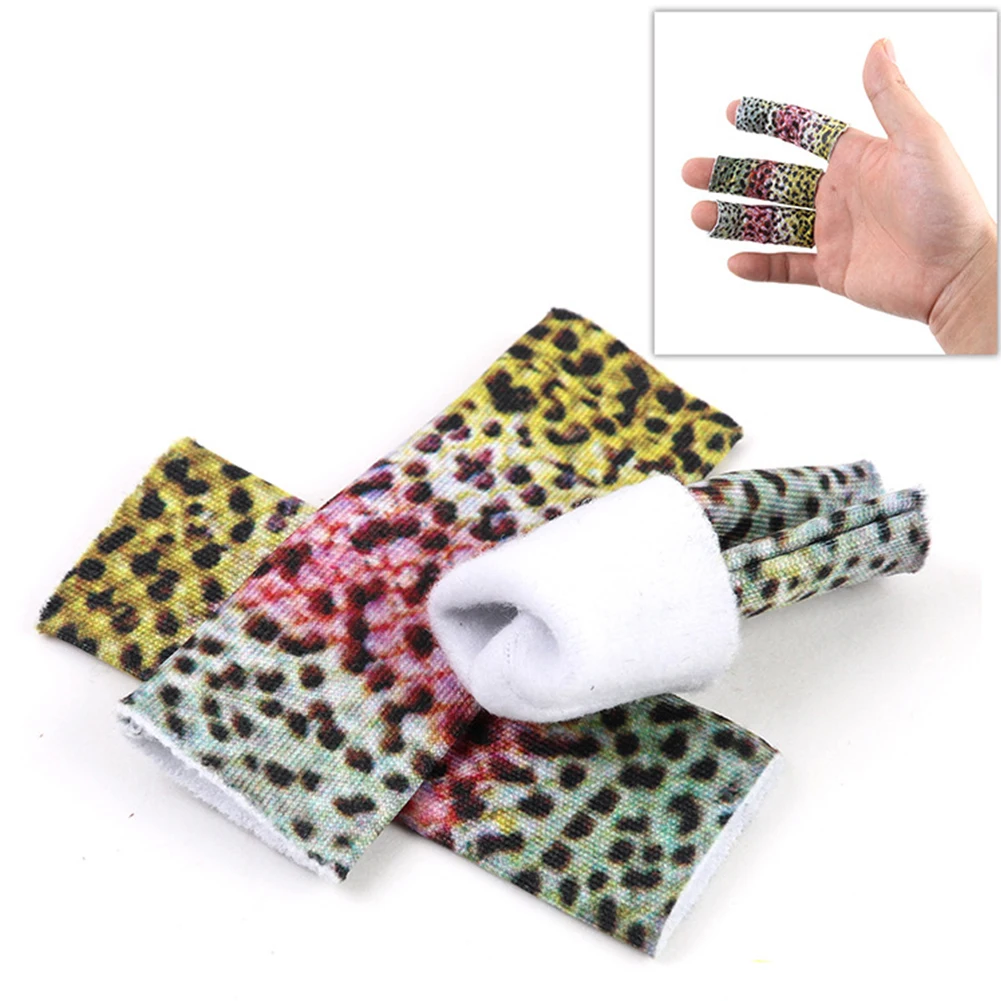 

3pcs Hand Gear Fly Fishing Anti-cut Multicolor Finger Protectors Outdoor Stripping Guards Sleeve Tool For Fishermen Anti Scratch