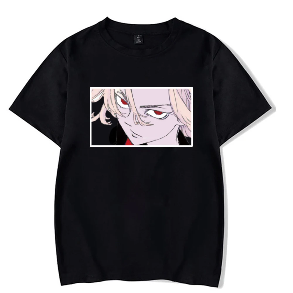 

Tokyo Revengers Mikey Anime T-shirt Short Sleeve O-neck Loose Fashion Print Cloth