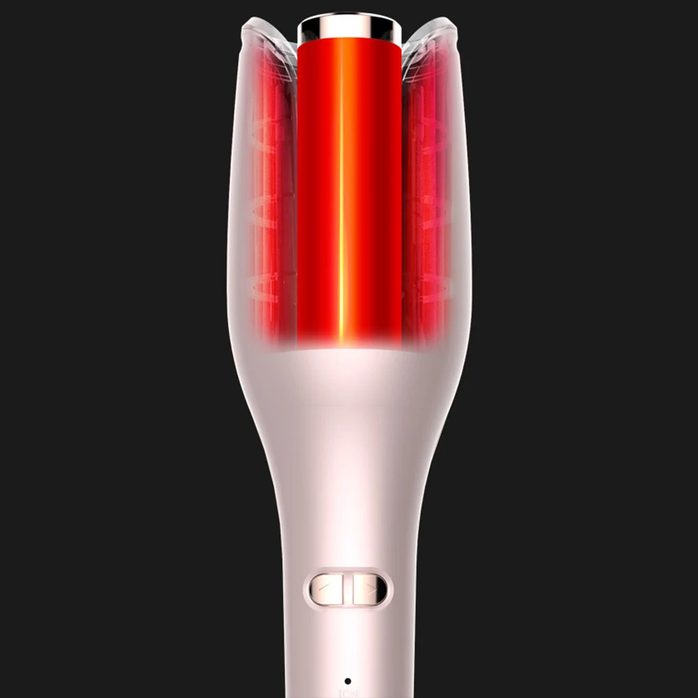 

Automatic Hair Curler Ceramic Pro Rapid Heating Large Waves Curling Iron LCD Display Ceramic Curly Rotating Curling Wave Styer