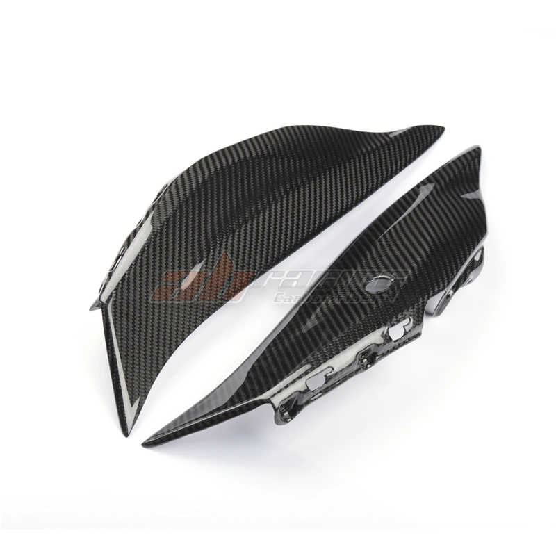

Motorcycle Tail Seat Side Shield Cover Cowl Farings Carbon Fiber Forged For Kawasaki ZX-10R 2016-2021
