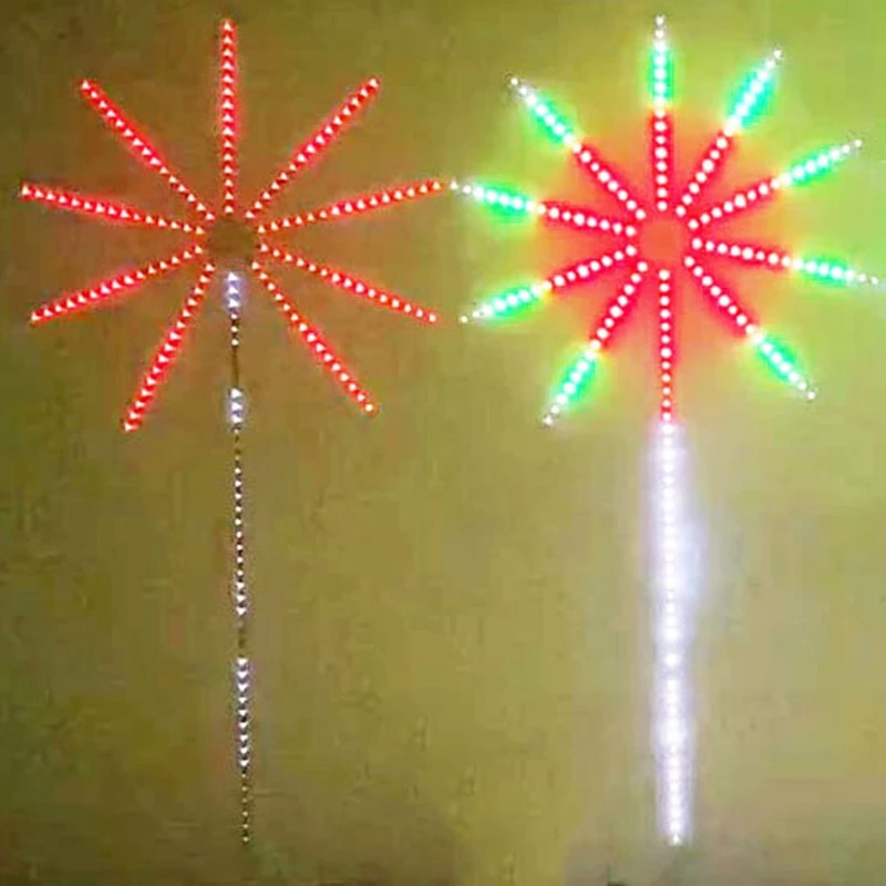 Фейерверсветильник WS2812B Светодиодная лента 5050RGB и музыкальный контроллер SP107E