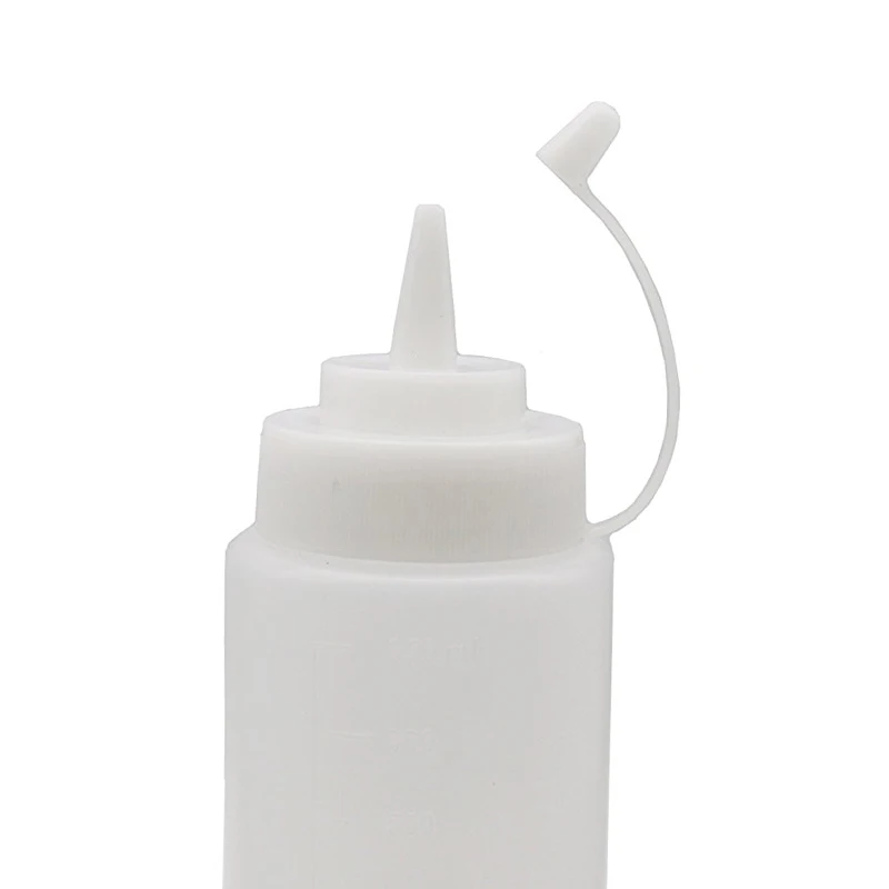 24 oz Plastic Squeeze Squirt Condiment Bottles 6 pack with Twist On Cap Lids condiment squeeze bottles - Perfect for Condiments | Дом и сад