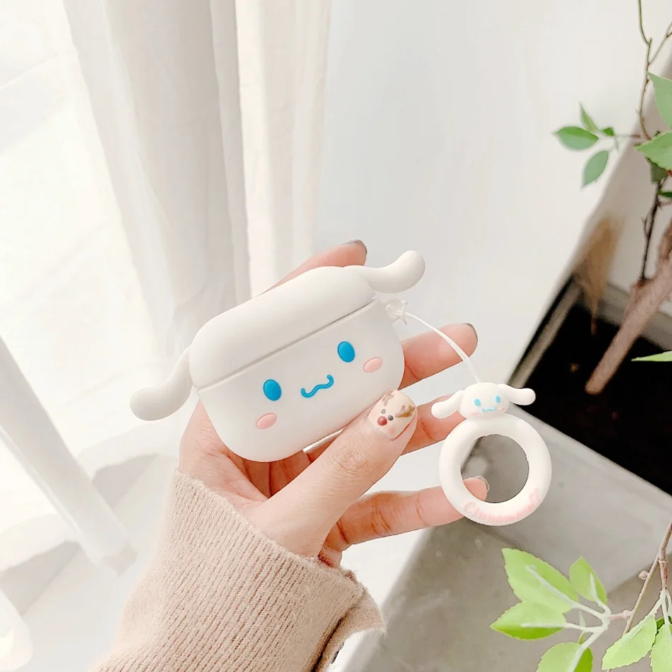 1220 Для AirPods 2 Чехол, силиконовый, милый, 3D, вишневый, мороженое, чехол для наушников, для Airpods, крышка для наушников, кольцо для ключей, ремешок для Air pods - Цвет: 1220
