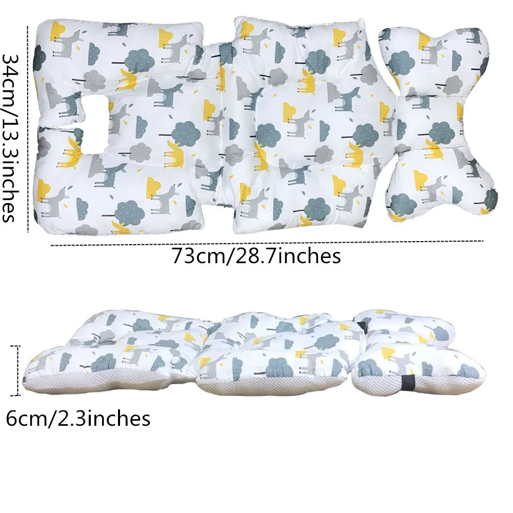 

Baby Stroller Liner Baby Car Seat Cushion Cotton Seat Pad Infant Child Cart Mattress Mat Carriage Pram Kids Accessories Stroller