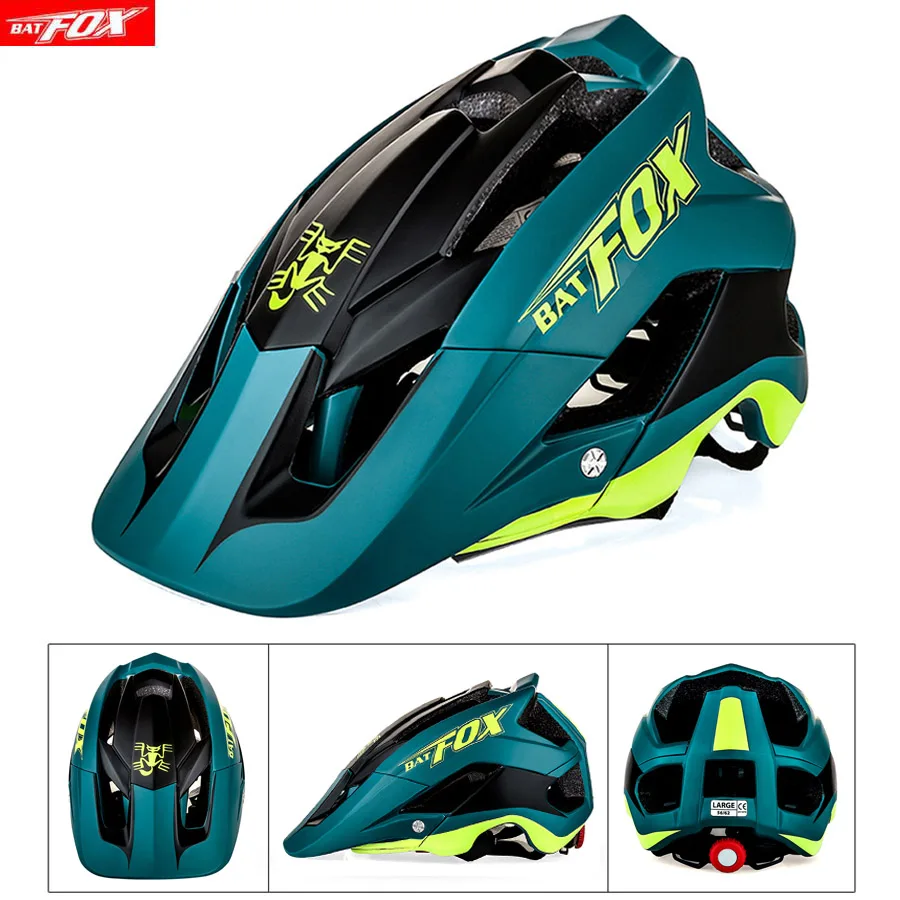 Batfox TRAIL XC MTB велосипедный шлем In-mold дорожный велосипедный шлем женские горные велосипедные шлемы Защитная крышка велосипедный шлем