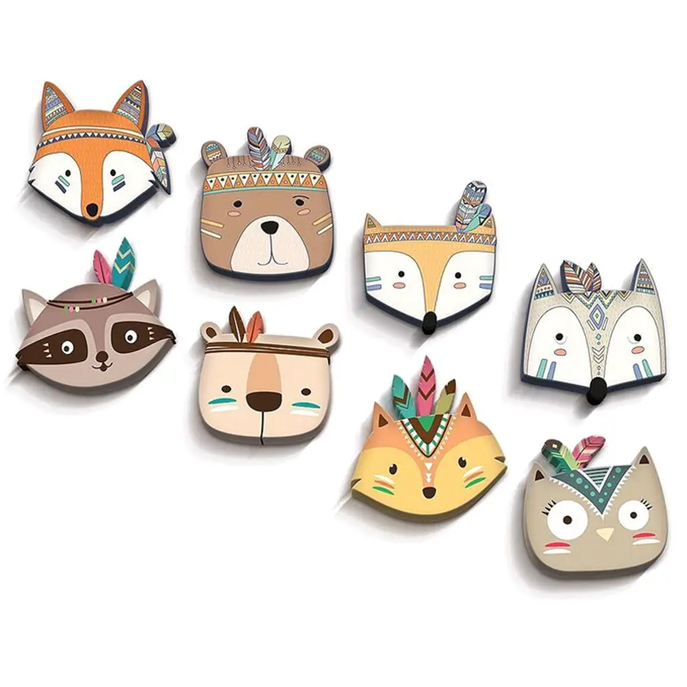 Самоклеящиеся 3D-наклейки на стену сделай сам милая семья котенков животных для