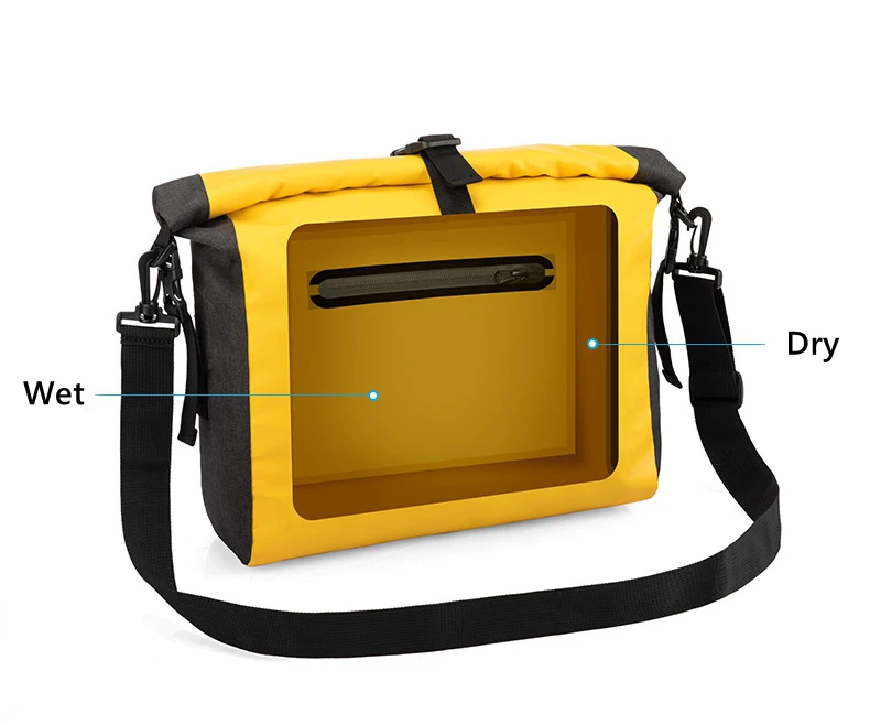 Naturehike 6L/15L сухой мешок влажной сухой разделения Каякинг дрейфующий пляж сухой портфель с одной лямкой сумка для плавания хранения