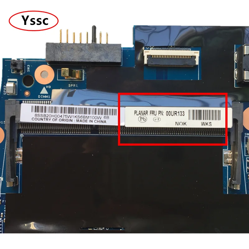 Новый 48.4AO12.011 материнская плата для ноутбука Lenovo T550 ноутбук I7-5600U процессор (для