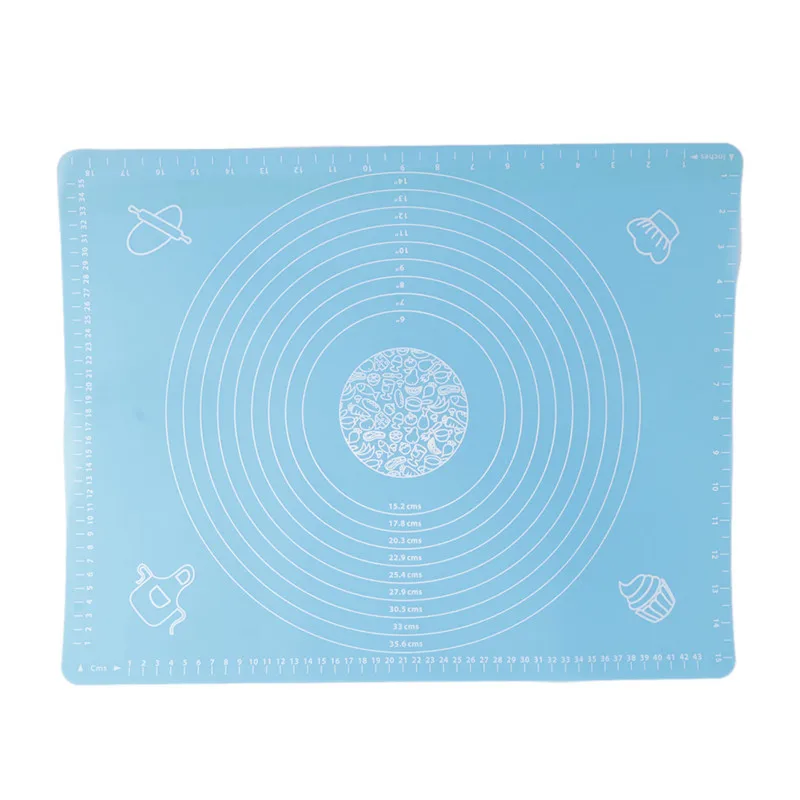 Силиконовый коврик для выпечки духовки весы раскатки теста помадка кондитерский