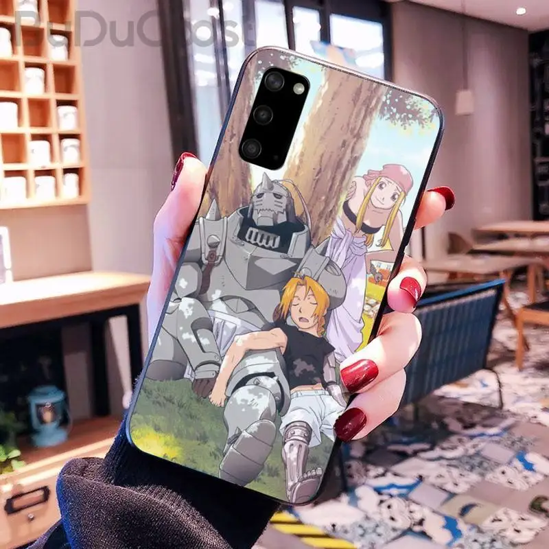 

Fullmetal Alchemist Edward Elric Phone Case for Samsung S20 plus Ultra S6 S7 edge S8 S9 plus S10 5G