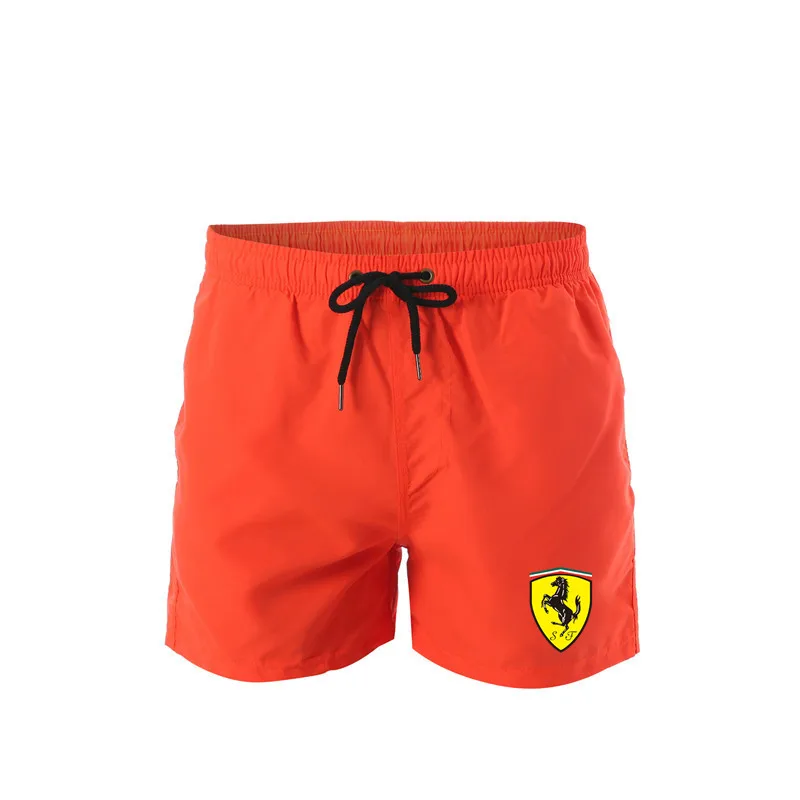 

Summer Men's Shorts Casual Mid Waist Beach Shorts Solid Color Heigh Quality Hot Sale Straight Drawstring Shorts S-4XL