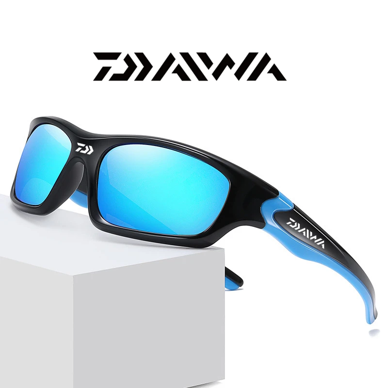 

Daiwa 2021 New Sports Cycling for Polarized Fishing Glasses Men's Retro UV400 Polarized Fishing Sunglasses Men Hiking