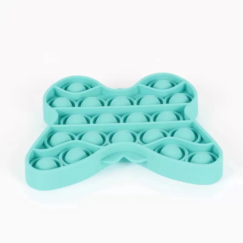 

PT17~PT25 PT272 Butterfly Shape Push Pops Bubble Sensory Toy for Adult Child Funny Anti-stress Fidget Reliver Stress
