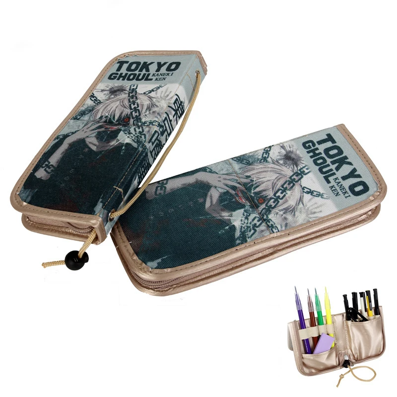 Токийский Гуль мультфильм канеки Кена искусственный чехол для карандашей