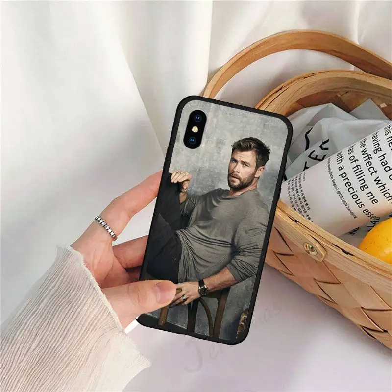 

Australia actor Chris Hemsworth Phone Case for iPhone 11 12 mini pro XS MAX 8 7 6 6S Plus X 5S SE 2020 XR
