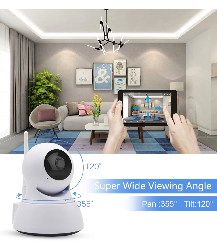 1080P 720P IP камера безопасности WiFi Беспроводная CCTV наблюдения ИК Ночное Видение P2P