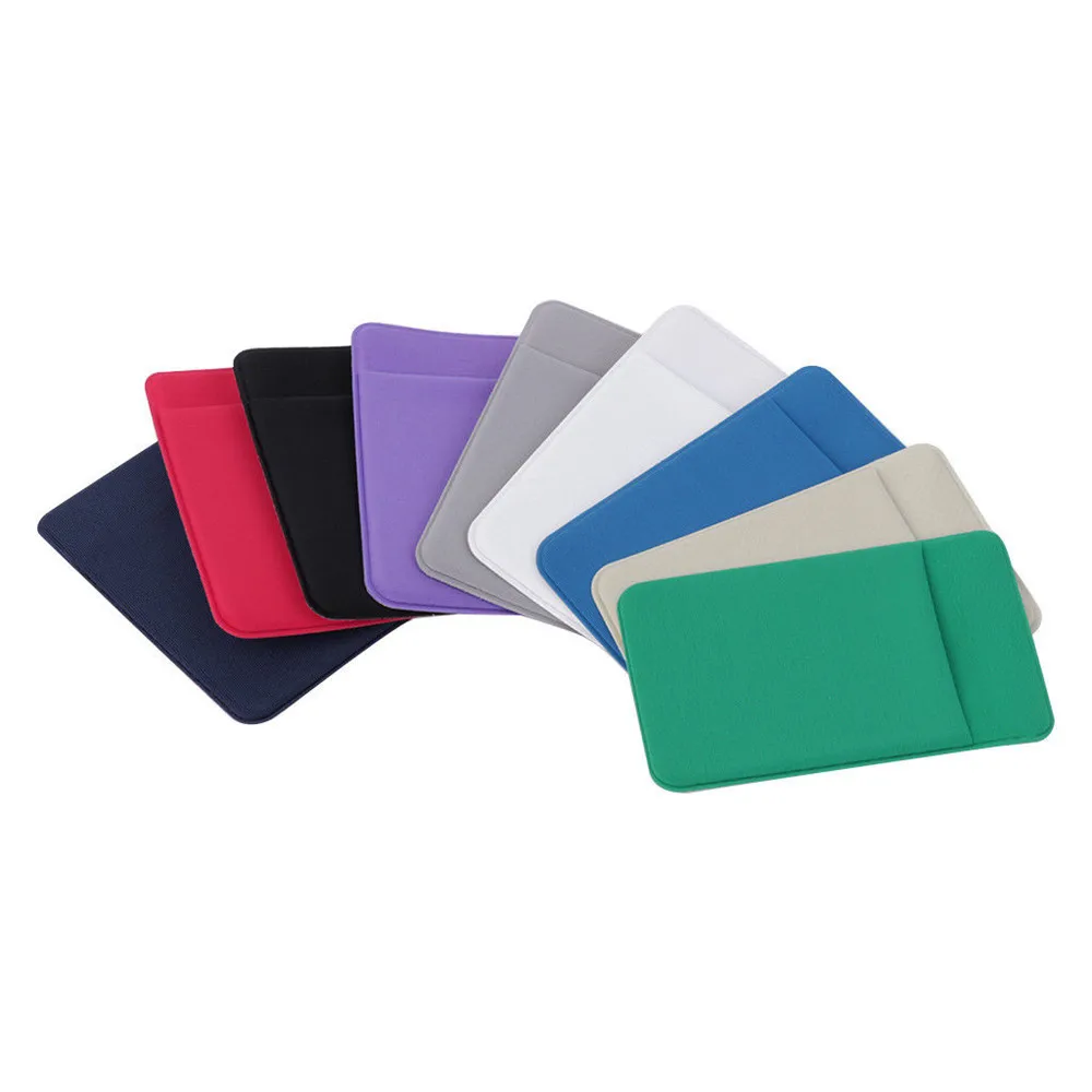 

2022 горячая Распродажа унисекс, эластичный телефон, телефон, бумажник, карман для кредитных карт, клейкая наклейка, чехол для банковских карт...