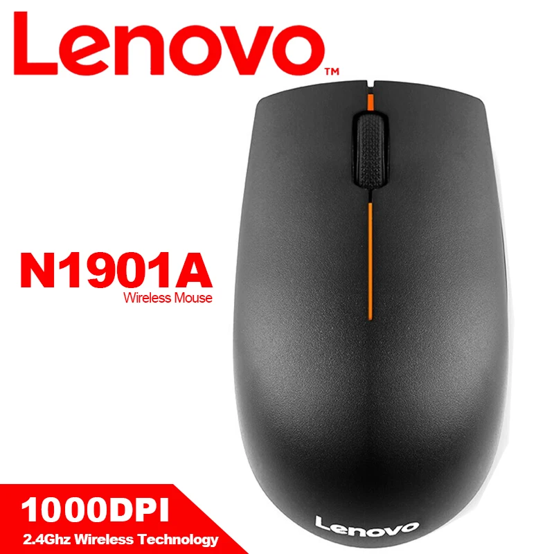 Оригинальный телефон LENOVO N1901A L300 беспроводная мышь с 1000 точек/дюйм 2 4 ГГц для Mac