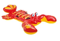 inflatable animal giant red lobster swan inflatable ride on outdoor childrens toy float summer holiday water fun toys 2021