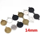 3020 шт 14 мм 16 мм 18 мм Внутренний размер античный посеребренный черный бронзовый 6 видов стилей простой кабошон основа Камея Установка Подвески