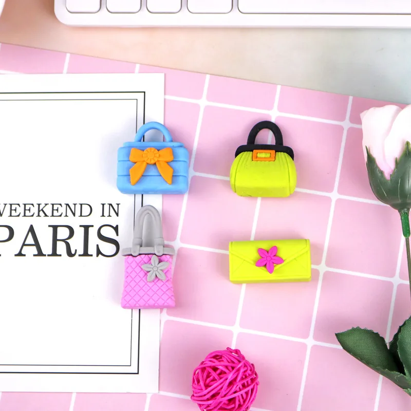 Сумочка Косметика резиновый ластик кавайные канцелярские школьные