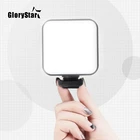 Миниатюрный светодиодный светильник для видеосъемки в реальном времени W36, 1200 мАч, фотографический светильник для смартфонов, планшетов, ноутбуков, лампа для заполнения бревен