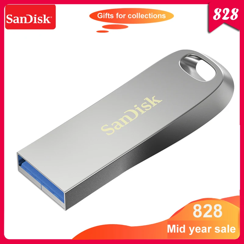 Двойной Флеш-накопитель SanDisk CZ74 USB 3 1 флеш-накопитель 256 ГБ 128 Гб 64 до 150 МБ/с. usb3.0 32