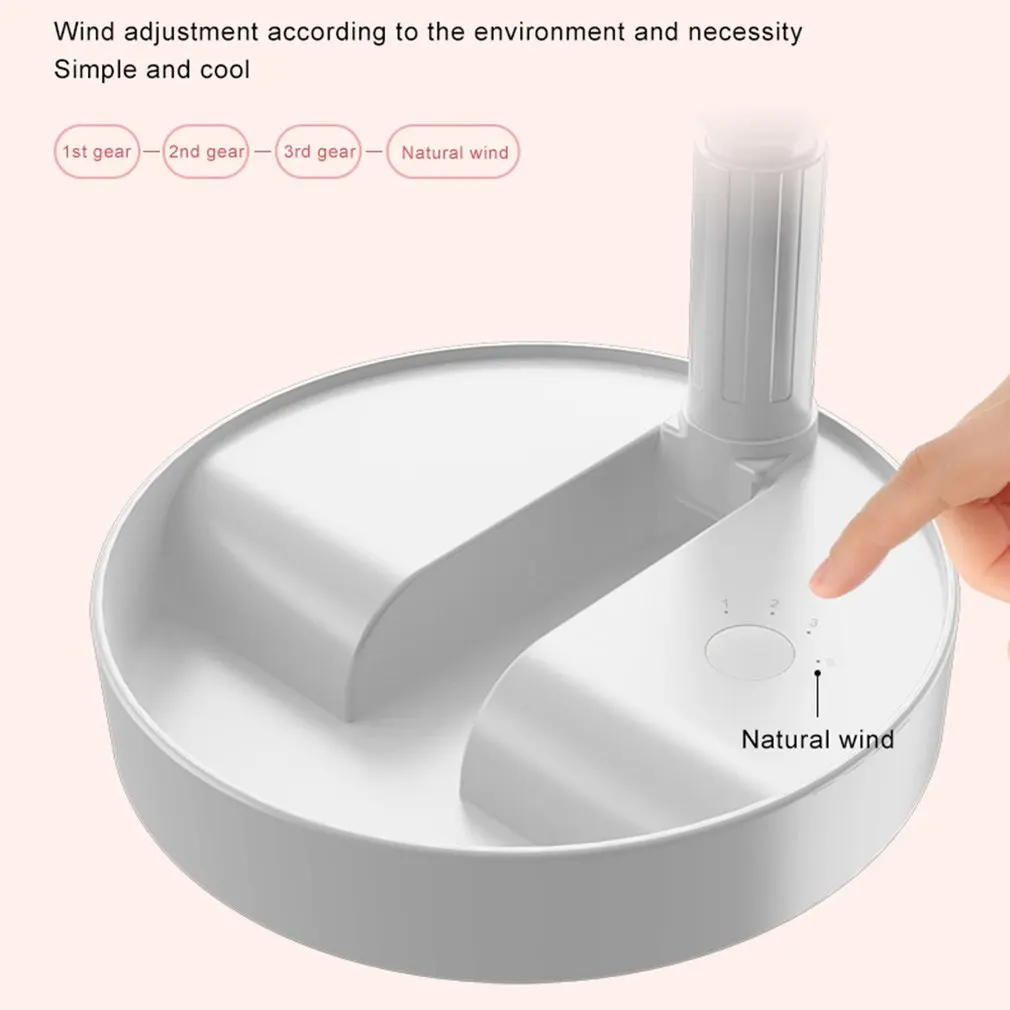 Новый складной телескопический мини вентилятор Usb Перезаряжаемый студенческий