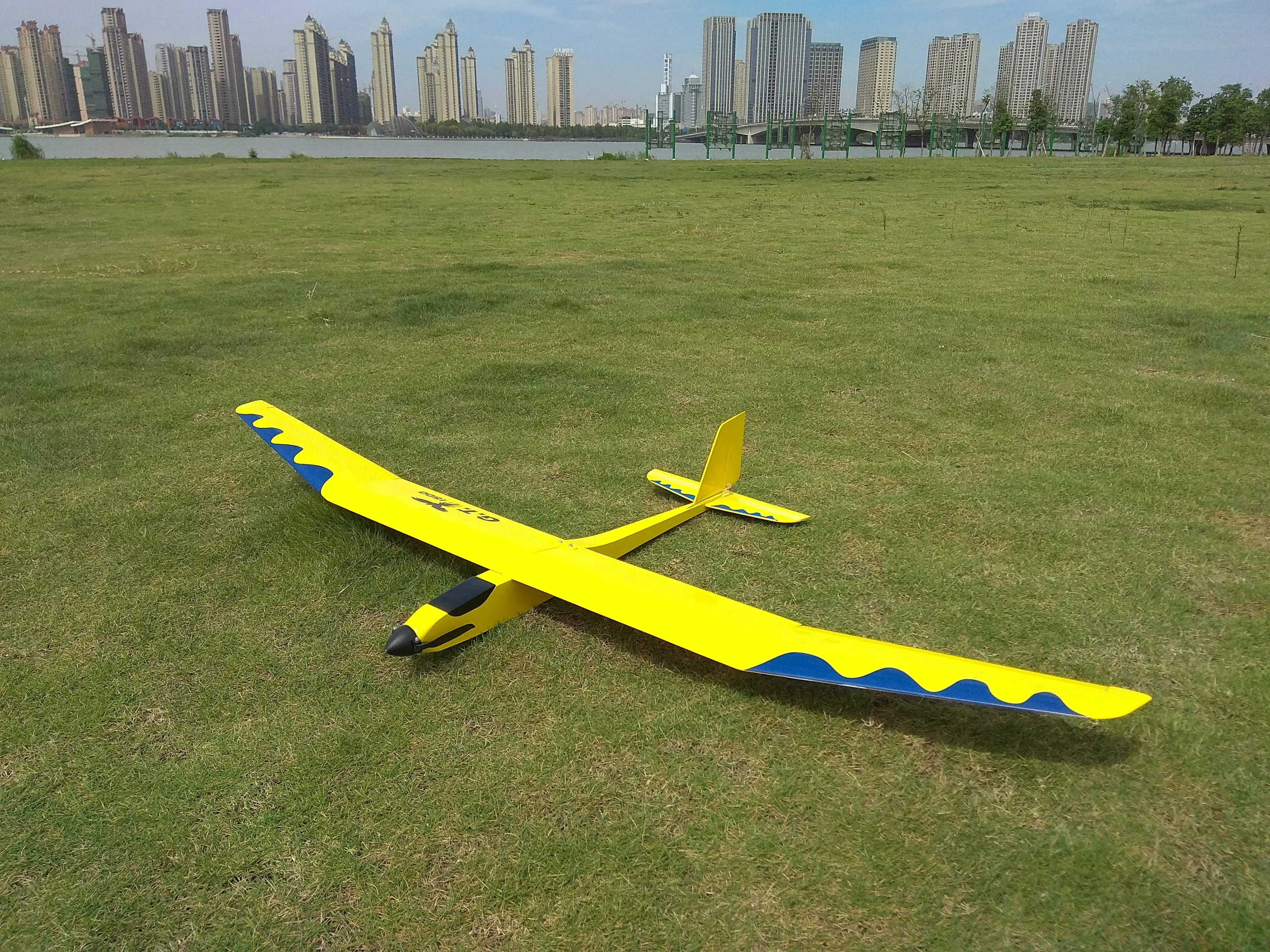 GTRC электрический RC Глайдер GT1500 Balsa самолет 1500 мм размах крыльев|Радиоуправляемые