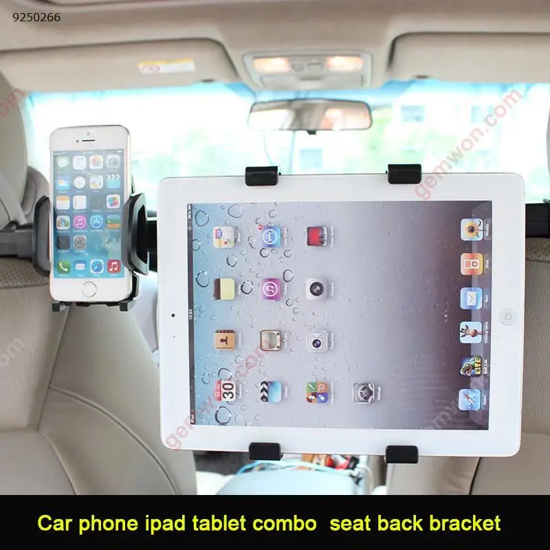

Mobile Phone Mounts Stands Car rear seat bracket, multi-function bracket 360-degree rotation, both sides can be retracted