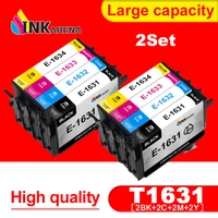 16xl compatible ink cartridge t1631 for epson workforce wf2010 wf2510 wf2520 wf2530 wf2540 wf2630 wf2650 wf2760 wf2750 printer