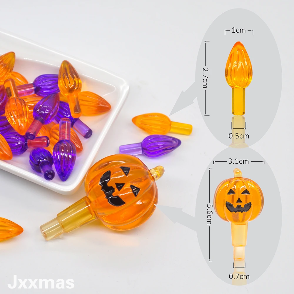 103 шт. керамическая Рождественская елка замена лампы Мульти цвет бусины Тыква