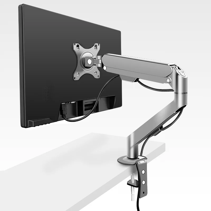 

Настольный держатель для ЖК светодиодный монитора 17-30 дюймов с газовой пружиной и шарнирным рычагом