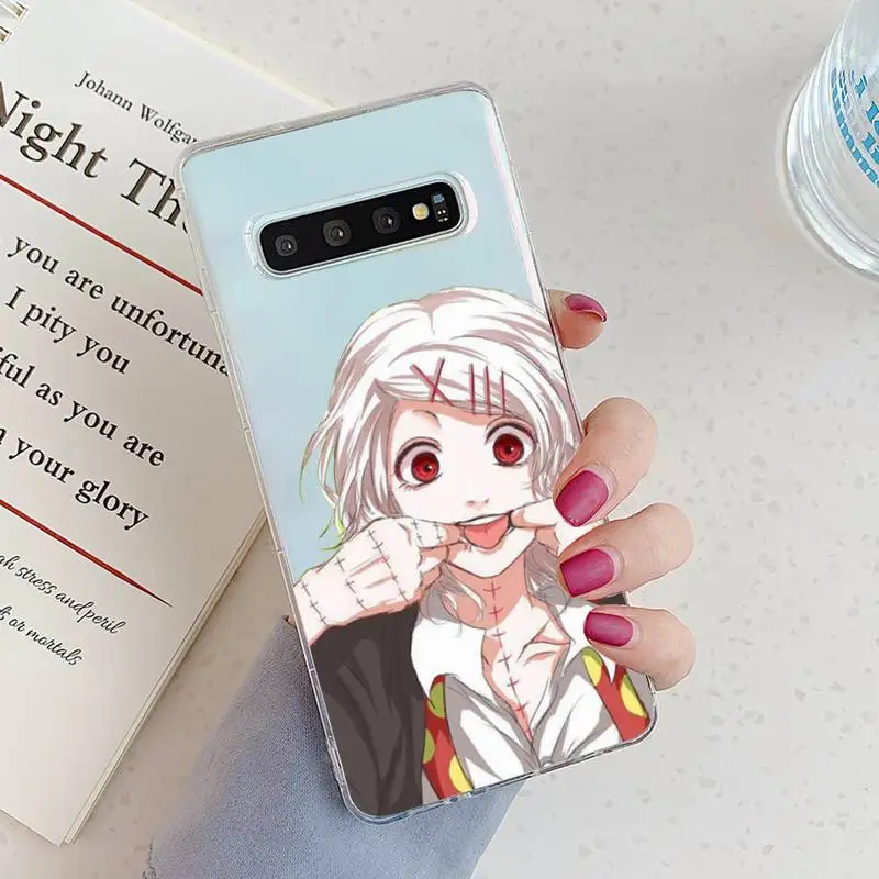 

JUUZOU SUZUYA Tokyo Ghouls Phone Case Transparent for Samsung A71 S9 10 20 HUAWEI p30 40 honor 10i 8x xiaomi note 8 Pro 10t 11