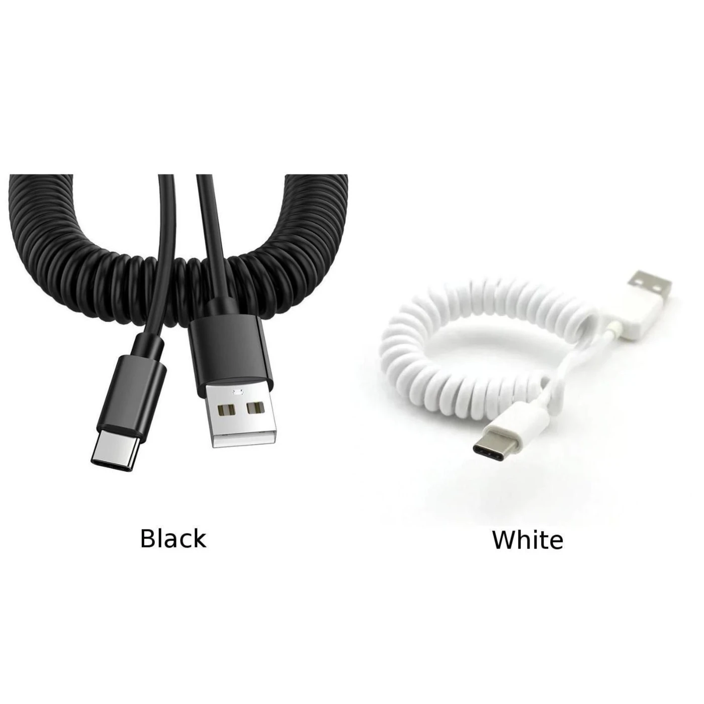 Кабель USB Type-C с выдвижным шнуром для быстрой зарядки и передачи данных |