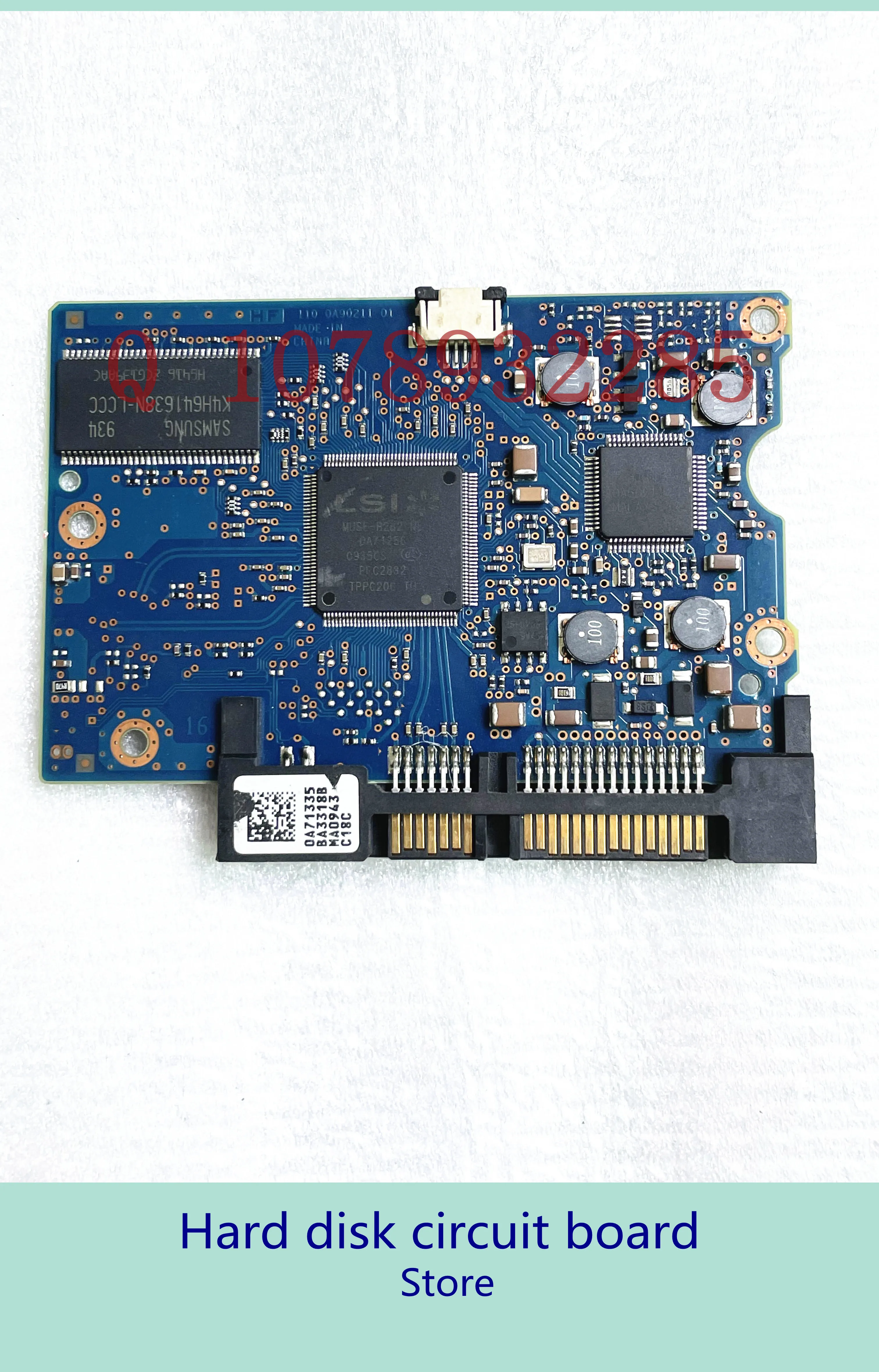 

220 0A90211 01 110 0A90211 01 Hitachi IBM печатная плата для настольного жесткого диска/белая этикетка: 0A71336 , 0A71335 HDS721032CLA362 320G