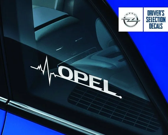 

Автомобильная наклейка «Opel is in my кровь», наклейка на окно, наклейки, графический набор из 2 предметов